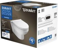 Duravit 04791 3 Basic | Wand-WC-Set rimless | wei&szlig; , 350
