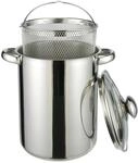 Haushalt International Nudeltopf & Spargeltopf hoch (Kochtopf 4 Liter, mit Sieb und