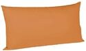 Fleuresse Colours Kissenbezug, Mako Satin, Orange, 40 x 80 cm