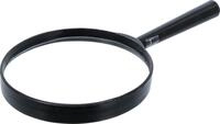BGS DIY 85860 | Handlupe | &Oslash; 100 mm | Echtglas | 3-fache Vergr&ouml;&szlig;erung