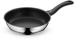 WMF Devil Bratpfanne 24 cm beschichtet, Edelstahlpfanne Induktion,