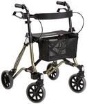 Dietz Taima M-GT Leichtgewichtrollator aus Aluminium mit R&uuml;ckengurt und Tasche...