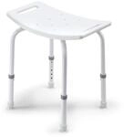 Dietz Duschhocker DH 240 ohne R&uuml;ckenlehne, 5-fach h&ouml;henverstellbar, wei&szlig;