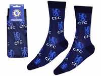 FVLFIL Chelsea FC Football Crest Socks