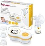 Beurer BY 40 elektrische Milchpumpe mit Stimulationsmodus und Memory-Funktion,...