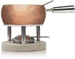 Boska Fondueset Kupfer - K&auml;sefondue - Fondue mit 1,7 L inhalt - Geeignet f&uuml;r