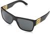 Versace 0VE4296 GB1/87 59 (VER9) Men's Black Sunglasses