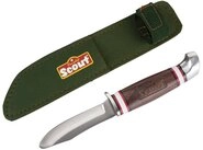Happy People 19337 - SCOUT robustes Schnitzmesser f&uuml;r Kinder mit Tasche, ideales