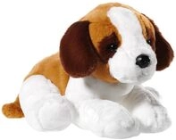 Heunec 304376 Pl&uuml;schtier, Hund, Bernhardiner, rotbraun/braun/wei&szlig;, 38 cm