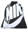 Nike BA5351 Unisex-Erwachsene NK Heritage GMSK Turnbeutel, schwarz (Black/White)