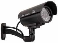 Maclean IR9000 B Kamera Dummy Überwachungskamera Attrappe Alarmanlage Camera