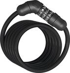 ABUS Spiralkabelschloss Star 4508C/150 - Zahlenschloss aus 8 mm starkem Spiralkabel