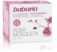 Babaria Rosehip Oil Feuchtigkeitscreme 24h | SPF 15 | 50ml | 24h Feuchtigkeitscreme