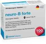 neuro-B forte biomo Neu 100 Tabletten &ndash; bei erh&ouml;hter nervlicher Belastung,...