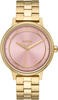 Nixon Damen Analog Quarz Uhr mit Edelstahl Armband A0992360-00