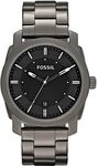 Fossil Machine Uhr f&uuml;r Herren, Quarzwerk mit Edelstahl- oder Lederarmband,