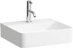 Laufen VAL Handwaschbecken, 1 Hahnloch, ohne &Uuml;berlauf, 450x420, wei&szlig;, Farbe: Wei&szlig;