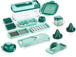 Genius Nicer Dicer Fusion Julietti | 16 Teile | Alles-Schneider | inkl. Slicer, 26.5