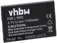 vhbw Li-Ion Akku 1100mAh (3.7V) kompatibel mit Handy, Smartphone, Telefon LG...