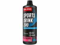 Body Attack SPORTS DRINK - Himbeere- 1000 ml / 200 Portionen - Made in Germany -