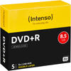 Intenso DVD+R 8.5GB 4X (5) 4311245 Jewel Case