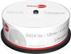 PRIMEON DVD-R 4.7GB/120Min/16x Cakebox, photo-on-disc, Inkjet Full Size...