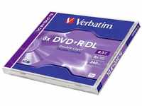 Verbatim 43540 8,5 GB DVD+R 1 Stück(e) DVD+RW Rohlinge (8,5 GB, DVD+R, 120 mm,...