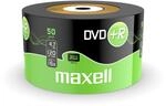 50 STK. Maxell DVD+R 4,7GB 16x in Shrink