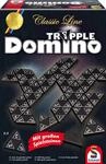 Schmidt Spiele SSP49287 Classic Line, Tripple Domino, mit gro&szlig;en Spielsteinen, bunt,