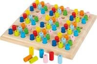 small foot Sudoku bunt aus Holz, Brettspiel zur F&ouml;rderung des Zahlenverst&auml;ndnis,