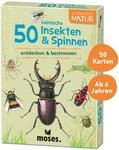 moses. Expedition Natur - 50 heimische Insekten & Spinnen, Entdeckerkarten zur