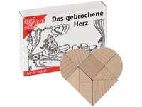 Bartl 102241 Mini-Holz-Puzzle Das gebrochene Herz aus 9 kleinen Holzteilen