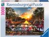 Ravensburger Puzzle 1000 Teile Fahrräder in Amsterdam - Farbenfrohes Puzzle für