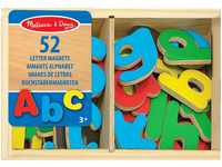 Melissa & Doug Magnetic Wooden Letters | Developmental Toy | Cognitive Skills| 3+ 