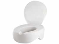Toilettensitzerhöher Toilettensitz Soft mit Deckel weich