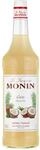 MONIN Sirup Kokos 1,0 l | Exotischer Kokosgeschmack f&uuml;r Pi&ntilde;a Colada, Cocktails,