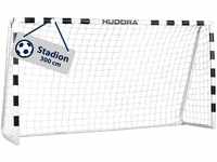 HUDORA Fußballtor Stadion - Standfestes Fußballtor für Kinder & Erwachsene -