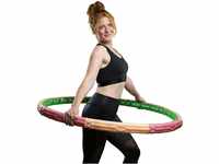 HOOPOMANIA Titan Hoop [3,1 kg] Hula Hoop Reifen schwer für Erwachsene –...