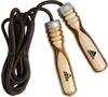 adidas Unisex Jump Rope, Professional Weighted Wooden Handle 9ft Springseil, brown, 9
