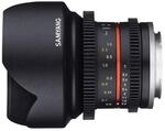 Samyang 12/2,2 Objektiv Video APS-C Sony E manueller Fokus Videoobjektiv 0,8