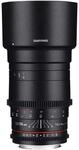 SAMYANG 7451 135/2,2 Objektiv Video DSLR Canon EF manueller Fokus Videoobjektiv 0,8