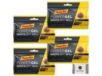 PowerBar PowerGel Shots - High Carb Energie Gummis - C2MAX - 4x60g (Cola)