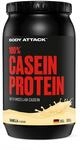 Body Attack 100% Casein Protein Vanilla Cream, 1-er Pack (1 x 900 g) |...