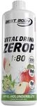 Best Body Nutrition Zerop Getr&auml;nkekonzentrat Apfel Holunderbl&uuml;te, 1 l | Zuckerfrei,