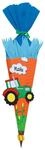 Ursus 9850030 - Schult&uuml;te Bastelset Traktor, sechseckig, H&ouml;he ca. 68 cm, Duchmesser
