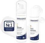 DERMASENCE Reiseset Mousse/Tonic, 2 x 50 ml | Reinigungsschaum und Tonic in