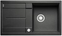 BLANCO METRA 5 S-F | Granitsp&uuml;le aus SILGRANIT anthrazit | [85x49x20,2 cm] | f&uuml;r 50
