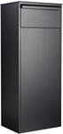 Allux 800 Paketbriefkasten F54808 - Galvanisierter Stahl XL Paketbox, r&uuml;ckseitige