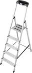 KRAUSE Stehleiter Safety, 5 Stufen, 126337