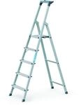 ZARGES 5 Stufen-Stehleiter Z200, einseitig, eloxiert